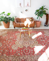 old rug, antique rug, earthy colors, faded colors, Turkish rug, vintage rug, soft rug, Portland, Oregon, rug store, rug shop, local shop, pile rug