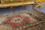 old rug, antique rug, earthy colors, faded colors, Turkish rug, vintage rug, flat weave, kilim rug, large area rug, square rug, Wild Shaman, Portland, Oregon, rug store, rug shop, local shop