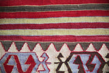 Vintage Anatolian Kilim 5ftx6.6ft