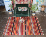 Vintage Sivas Kilim 5.7ftx7.9ft
