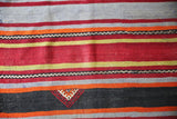 Vintage Sivas Kilim 5.7ftx7.9ft