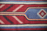 Vintage Sivas Kilim 4.10ftx9.8ft