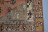old rug, antique rug, earthy colors, faded colors, Turkish rug, vintage rug, flat weave, kilim rug, large area rug, square rug, Wild Shaman, Portland, Oregon, rug store, rug shop, local shop