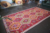 Vintage Mut Kilim 6.1ftx11.6ft
