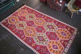 Vintage Mut Kilim 6.1ftx11.6ft