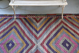 Vintage Aegean Cicim Kilim 5.5ftx8ft