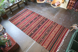 Vintage Sivas Kilim 5.7ftx12ft