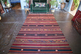 Vintage Sivas Kilim 5.7ftx12ft