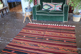 Vintage Sivas Kilim 5.7ftx12ft