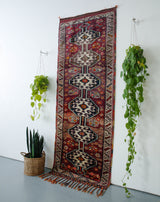 pile rug runner, Turkish rug, vintage rug, portland, rug shop, bright colors, wild shaman, runner rug, bold color, Portland, Oregon, rug store, rug shop, local shop, hallway runner, skinny runner