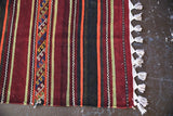 Vintage Sivas Kilim 5.7ftx12ft