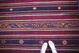 Vintage Sivas Kilim 5.7ftx12ft