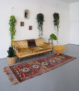 pile rug runner, Turkish rug, vintage rug, portland, rug shop, bright colors, wild shaman, runner rug, bold color, Portland, Oregon, rug store, rug shop, local shop, hallway runner, skinny runner