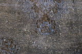 Vintage Overdyed Rug in Navy/Gray 10ftx10.6ft