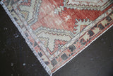 Vintage Turkish Anatolian Rug 2.5ftx4.11ft