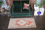 Vintage Turkish Anatolian Rug 2.5ftx4.11ft