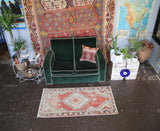 Vintage Turkish Anatolian Rug 2.5ftx4.11ft