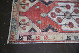 Vintage Faded Turkish Anatolian Rug 2.8ftx5.8ft