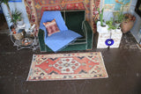 Vintage Faded Turkish Anatolian Rug 2.8ftx5.8ft