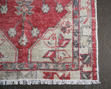 Vintage Faded Turkish Anatolian Rug 2.6ftx4.10ft