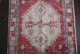 Vintage Faded Turkish Anatolian Rug 2.6ftx4.10ft