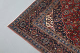 Old Persian Kashan Rug 5.6ftx7.6ft