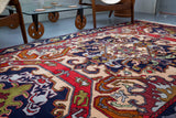 pile rug, Turkish rug, vintage rug, portland, rug shop, bright colors, wild shaman, area rug, red rug, bold color, Portland, Oregon, rug store, rug shop, local shop