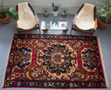 pile rug, Turkish rug, vintage rug, portland, rug shop, bright colors, wild shaman, area rug, red rug, bold color, Portland, Oregon, rug store, rug shop, local shop