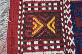 Vintage Manisa Cicim Kilim 5ftx7ft