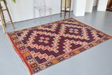 Old Manisa Cicim Kilim 5.8ftx8.5ft