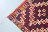 Vintage Manisa Cicim Kilim 5ftx7ft