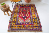 old rug, antique rug, Turkish rug, Portland, Oregon, rug store, rug shop, local shop, bright colors, wild shaman, large rug, area rug, red rug, bold color, burgundy, dark red