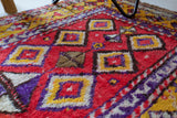 old rug, antique rug, Turkish rug, Portland, Oregon, rug store, rug shop, local shop, bright colors, wild shaman, large rug, area rug, red rug, bold color, burgundy, dark red