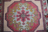 Vintage Faded Turkish Anatolian Rug 4.5ftx6.10ft