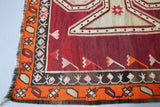 Vintage Turkish Kars Kilim Rug 6'3"x12'4"