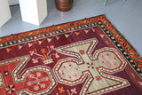 Vintage Turkish Kars Kilim Rug 6'3"x12'4"