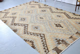 Old Denizli Kilim 6.3ftx9.8ft