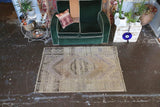 Old Faded Anatolian Turkish Rug 4ftx5.7ft