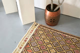 Old Konya Cicim Kilim 4.9ftx7.10ft