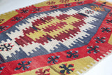 pile rug, Turkish rug, vintage rug, portland, rug shop, bright colors, wild shaman, area rug, red rug, mini rug, bold color, Portland, Oregon, rug store, rug shop, local shop, flat weave, kilim rug