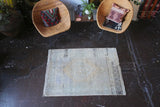 Old Faded Anatolian Rug 3.6ftx4.8ft