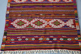 Vintage Anatolian Kilim 4.6ftx8.4ft