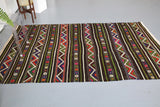 Vintage Anatolian Cicim Kilim Rug 4'8"x7'7"