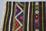 Vintage Anatolian Cicim Kilim Rug 4'8"x7'7"