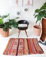 pile rug, Turkish rug, vintage rug, portland, rug shop, bright colors, wild shaman, area rug, red rug, mini rug, bold color, Portland, Oregon, rug store, rug shop, local shop, flat weave, kilim rug