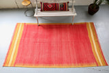 Vintage Turkish Bodrum Kilim Rug 4'6"x8'6"