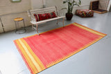 Vintage Turkish Bodrum Kilim Rug 4'6"x8'6"