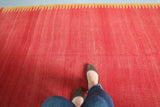 Vintage Turkish Bodrum Kilim Rug 4'6"x8'6"