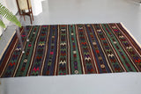 Vintage Anatolian Kilim 4.8ftx7.4ft