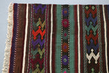 Vintage Anatolian Kilim 4.8ftx7.4ft